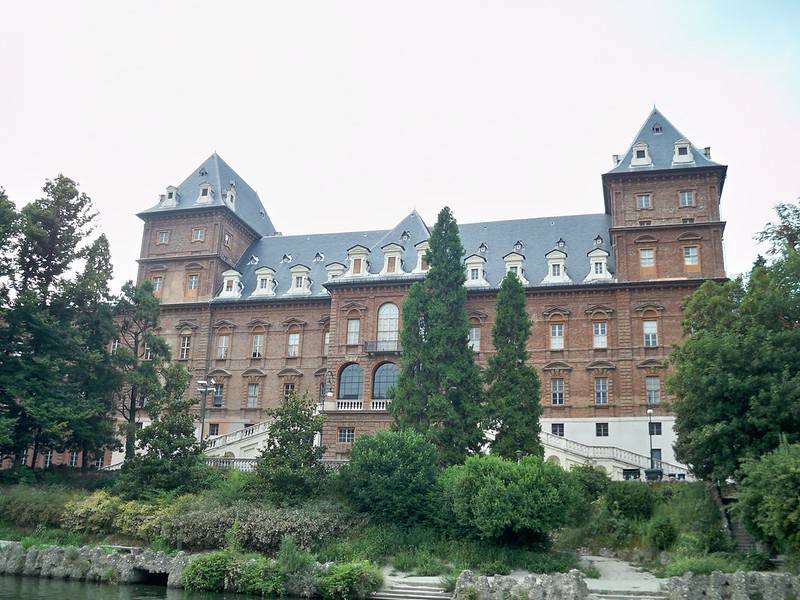 Castello del Valentino- Rear view