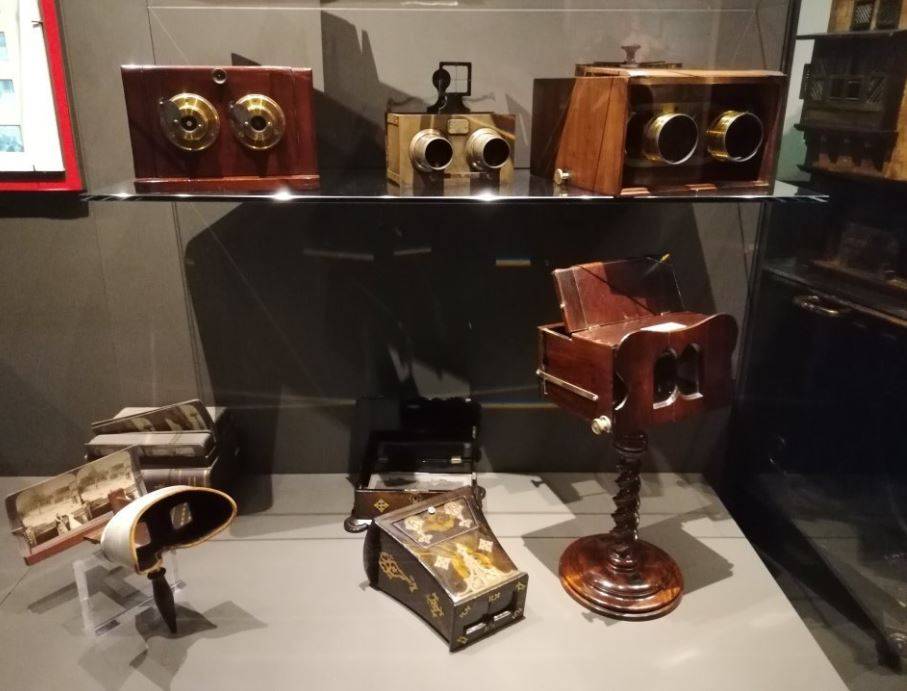 Equipement of pioneers of the cinema industry from Museo del Cinema in Turin