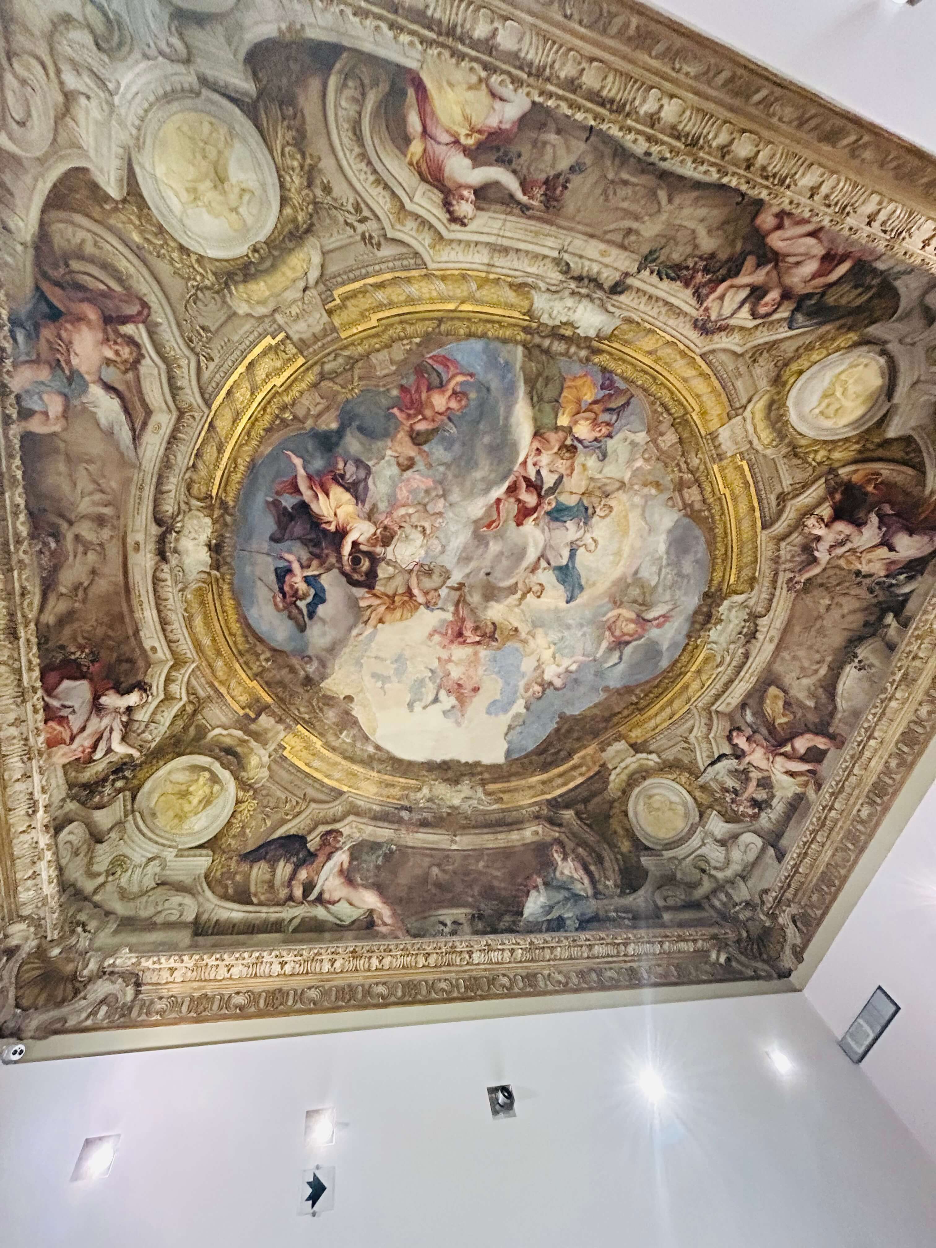 Picture depicting one of the many fresco's inside the risorgimento musuem in Turin